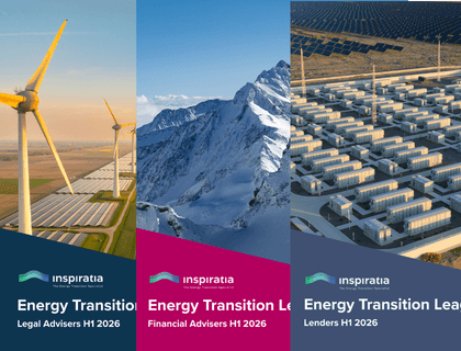 The full H1 2026 Energy Transition League Tables are now live