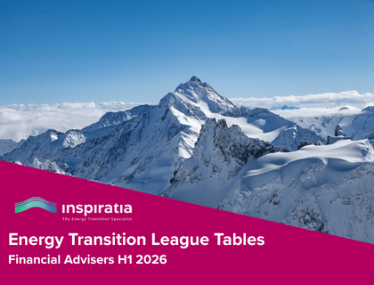 inspiratia's Energy Transition League Tables H1 2026 Financial Advisers